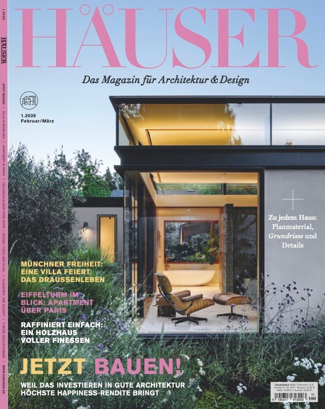 Häuser Cover Januar 2026 Jacob und Spreng Architekten und Stephanie Thatenhorst 