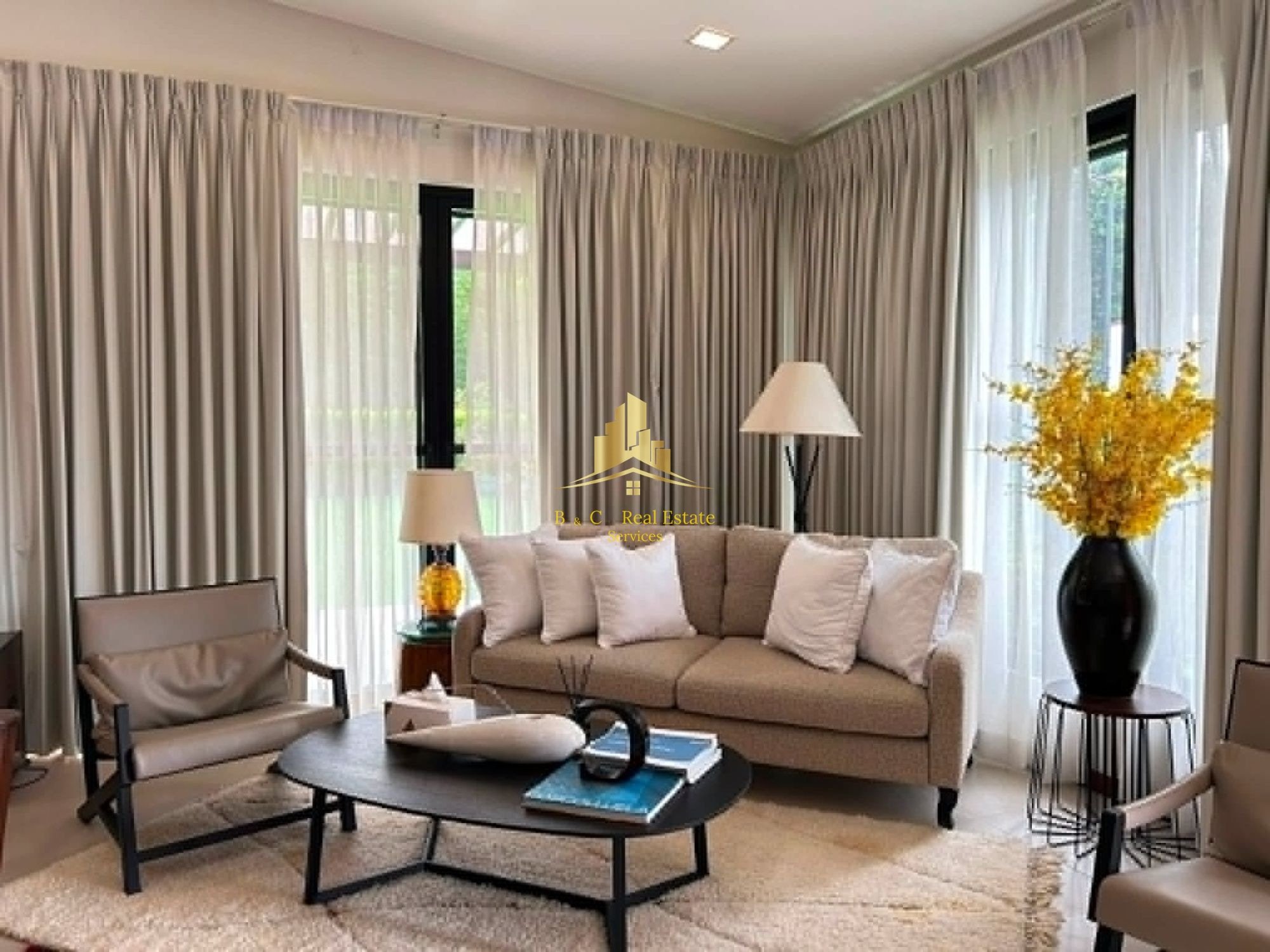 3 BR-Bungalow Fully Furnished House in Clark Pampanga, image 1