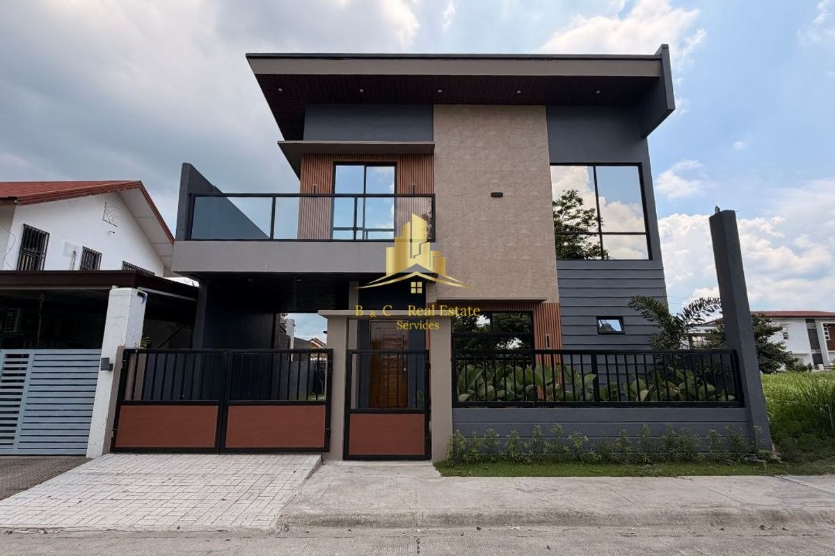 4 Bedroom Brand-New Modern House & Lot for Sale in Mabalacat, Pampanga
