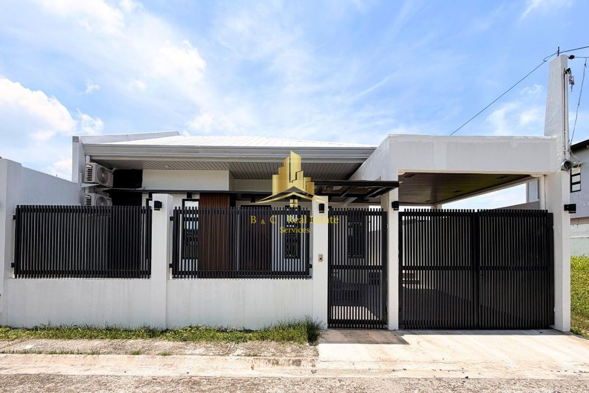 3BR Bungalow Modern House and Lot For Sale in Angeles City, Pampanga