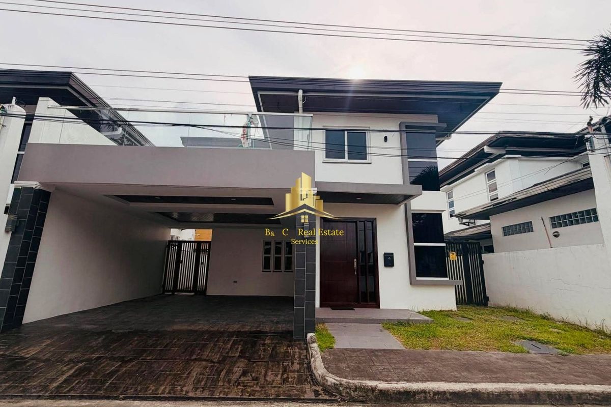 4 Bedroom Fully Furnished House for Rent in Pulu Amsic Subdivision, Angeles City, Pampanga