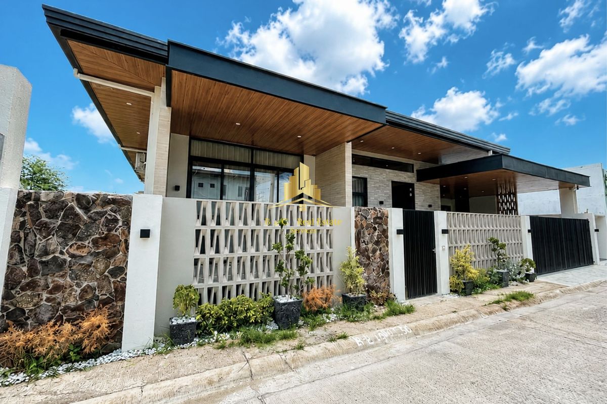 4 Bedroom Brand New Modern Smart Home Bungalow with Swimming Pool in Metrogate Subdivision, Angeles City