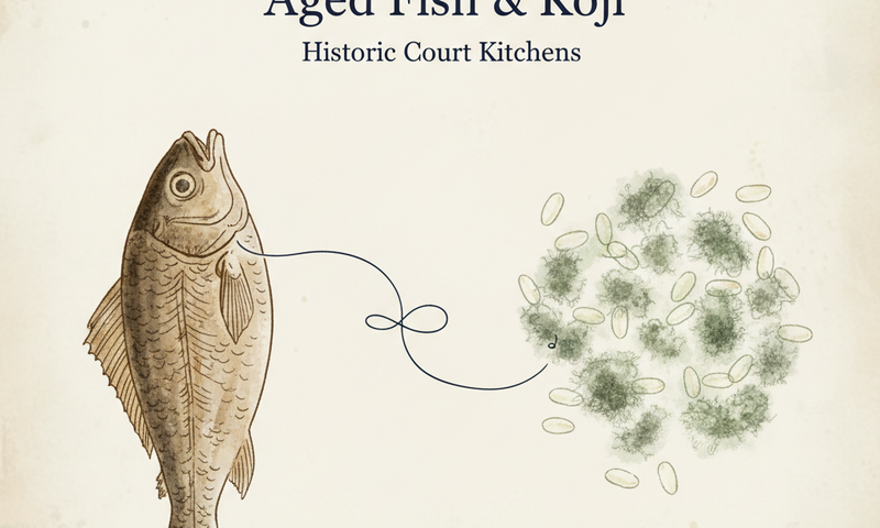 Fermented Flavors of Empire: Aging Fish and Koji in Historic Court Kitchens