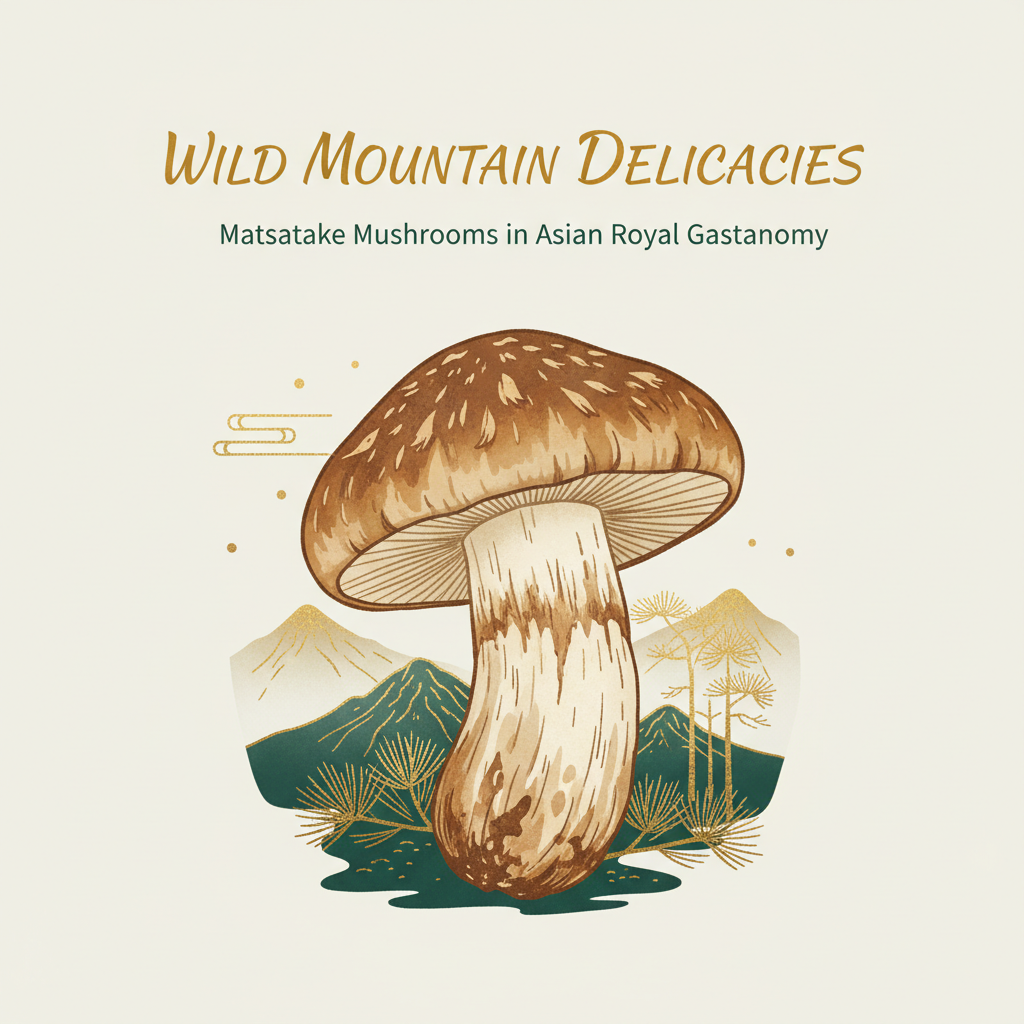 Wild Mountain Delicacies: Matsutake Mushrooms in Asian Royal Gastronomy