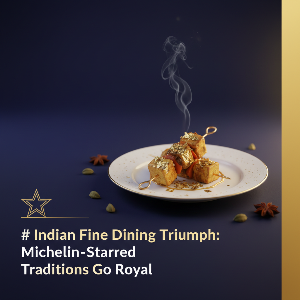 Indian Fine Dining Triumph: Michelin-Starred Traditions Go Royal
