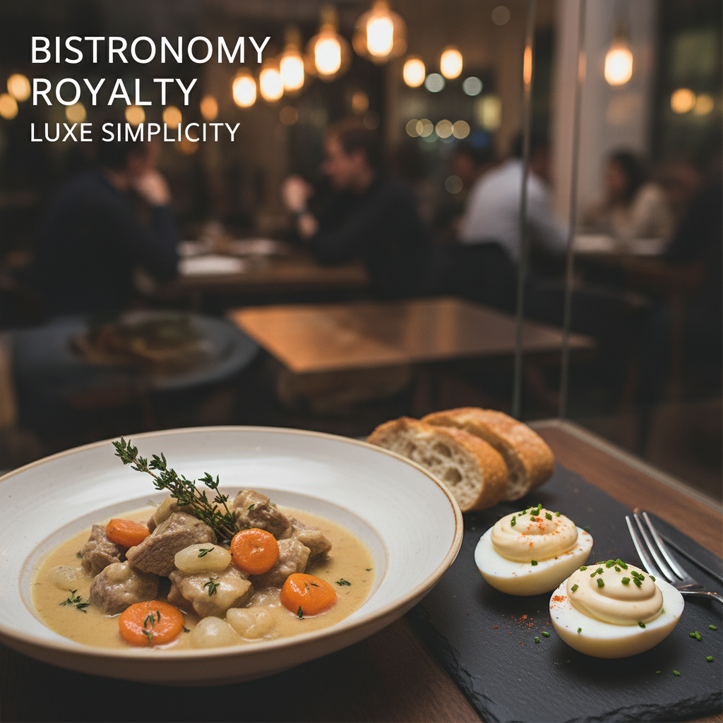 Bistronomy Royalty: Luxe Simplicity in Veal Blanquette and Oeufs Mayonnaise