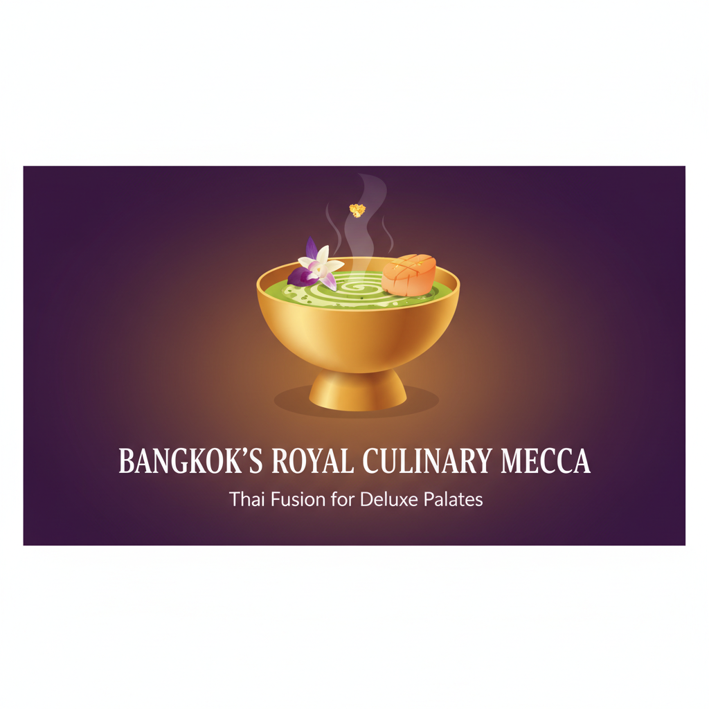 Bangkok’s Rise as a Royal Culinary Mecca: Thai Fusion for Deluxe Palates
