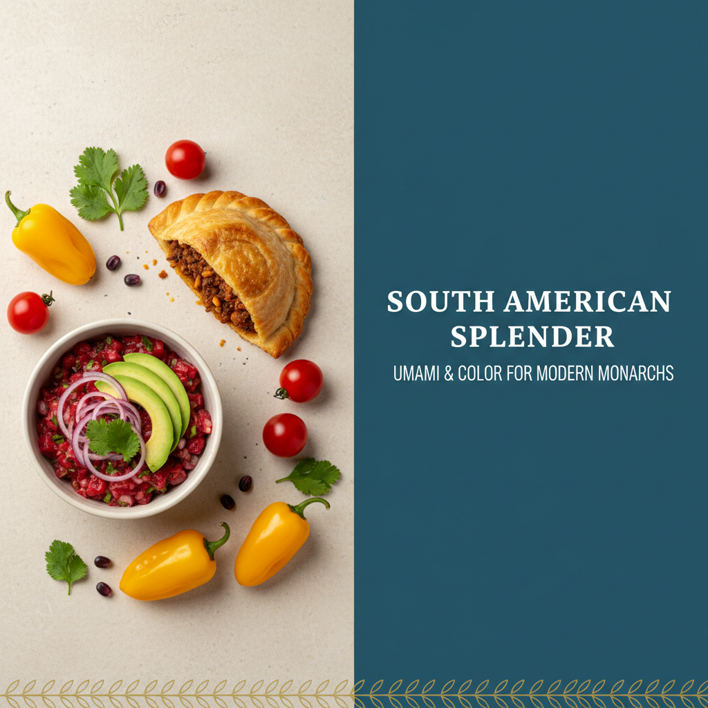 South American Splendor: Colorful Umami-Heavy Dishes for Modern Food Lovers