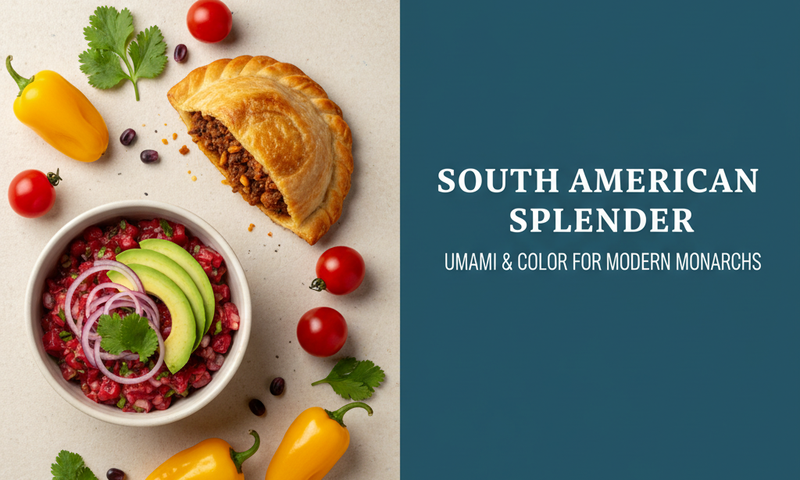 South American Splendor: Colorful Umami-Heavy Dishes for Modern Food Lovers