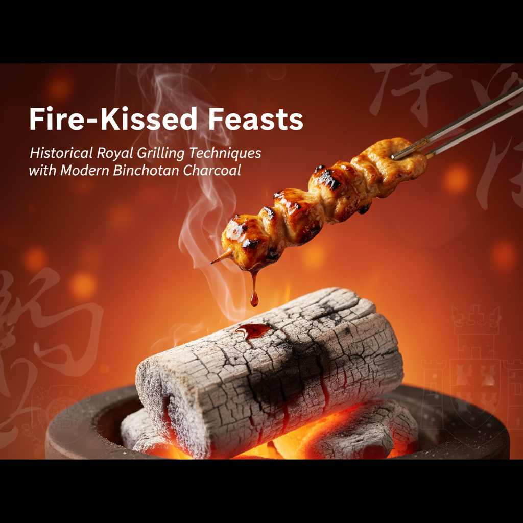 Fire-Kissed Feasts: Historical Royal Grilling Techniques with Modern Binchotan Charcoal