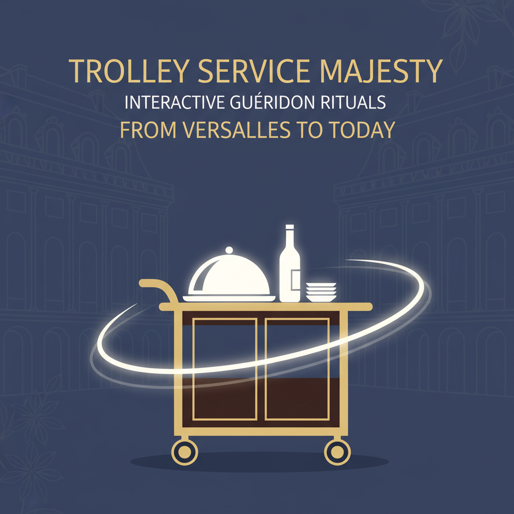 Trolley Service Majesty: Guéridon Rituals from Versailles to Modern Dining