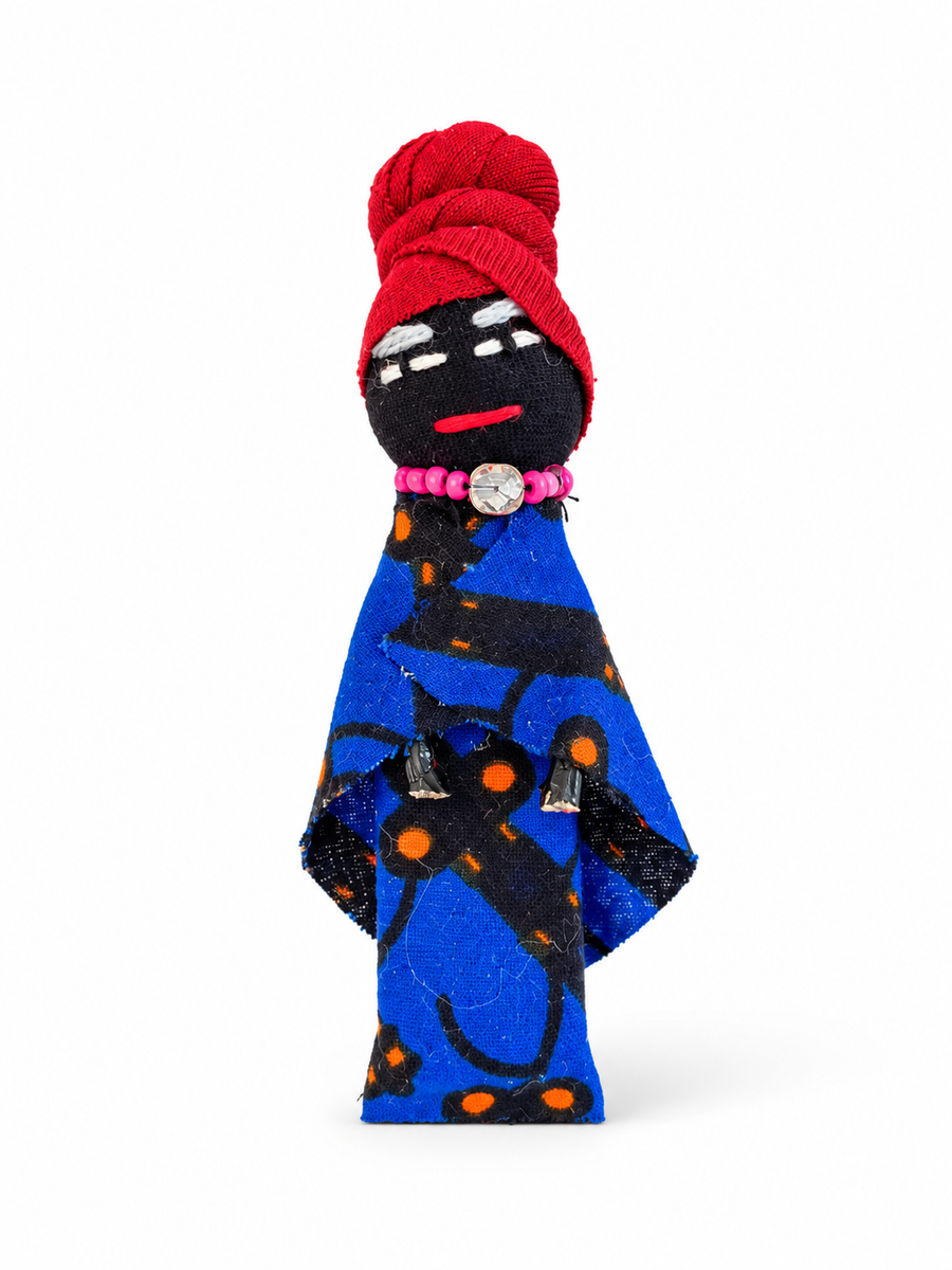 African Worry Doll - Magnet, example 4 of 8