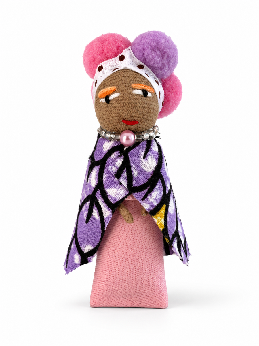 African Worry Doll - Female, example 4 of 5