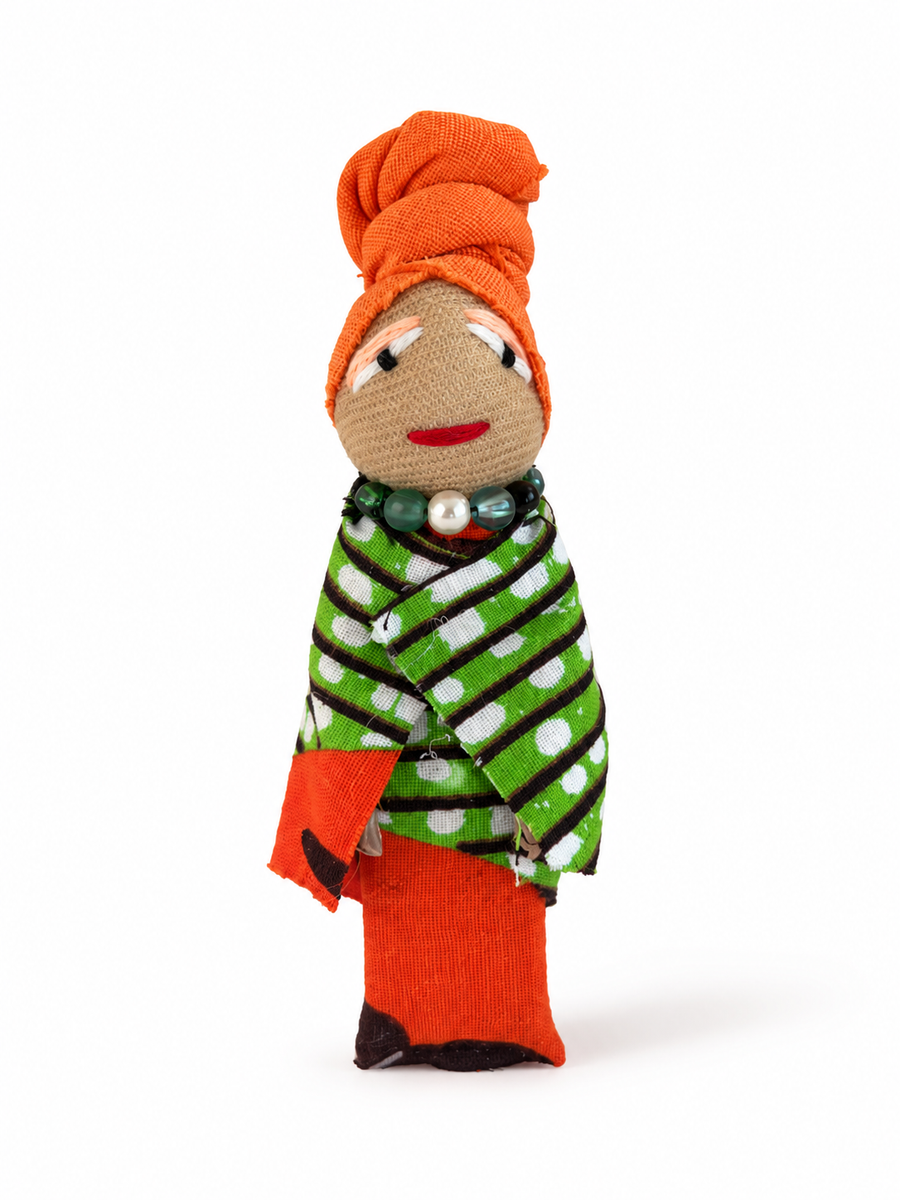 African Worry Doll - Magnet, example 1 of 8