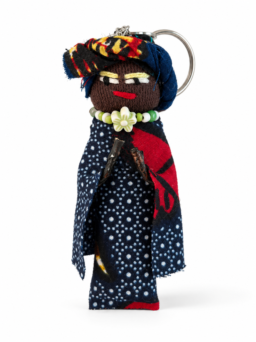 African Worry Doll - Keyring, example 3 of 5