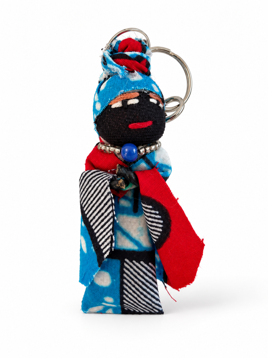 African Worry Doll - Keyring, example 1 of 5