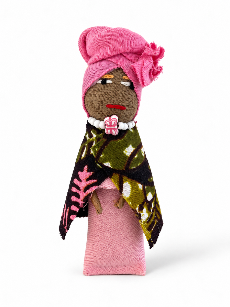African Worry Doll - Magnet, example 5 of 8