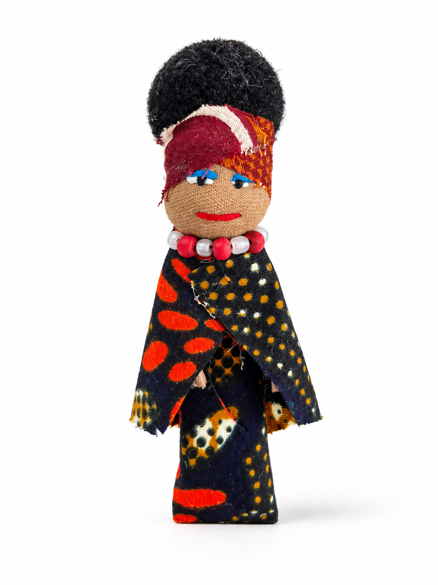 African Worry Doll - Magnet, example 8 of 8