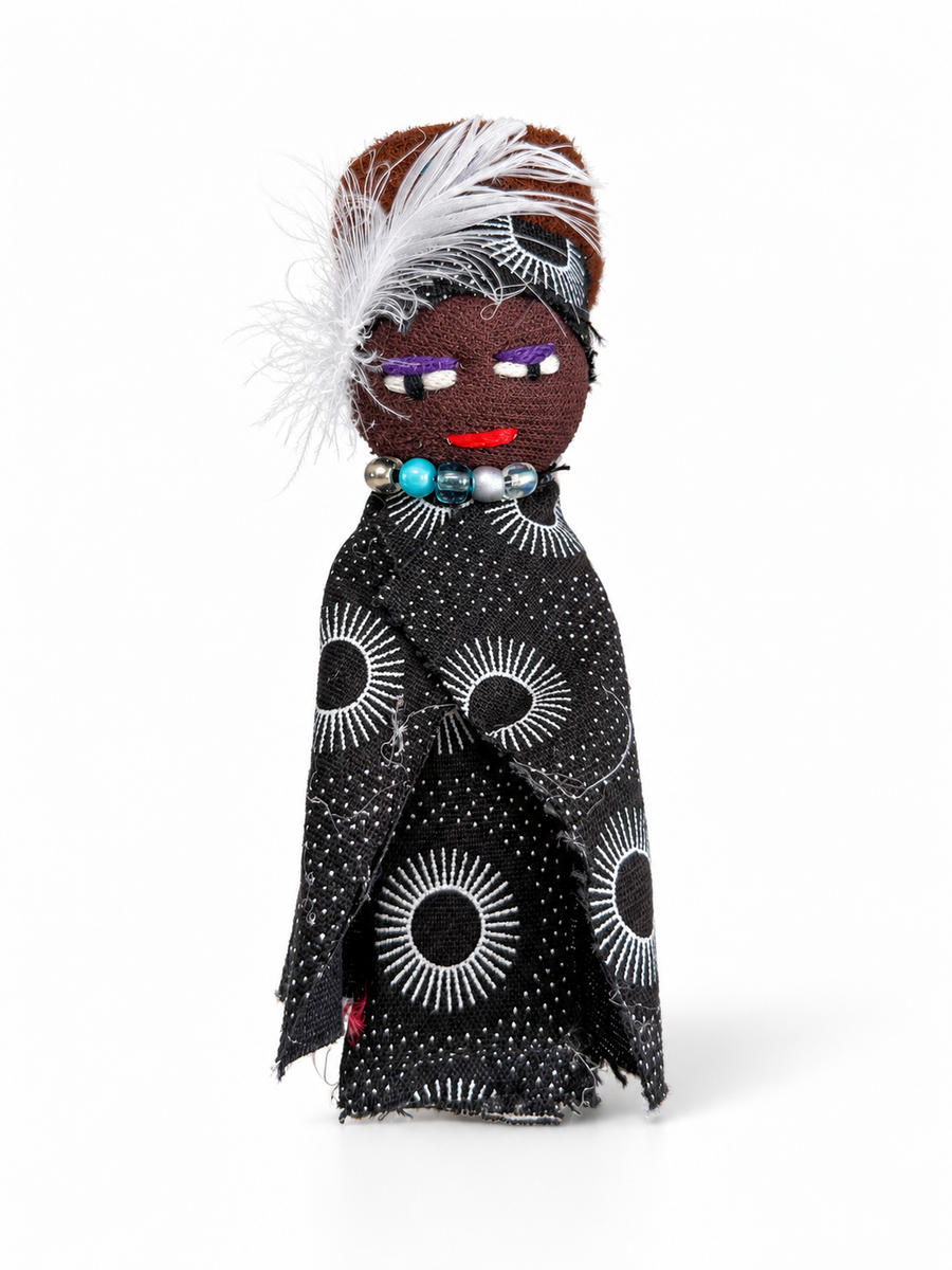 African Worry Doll - Brooch, example 2 of 2