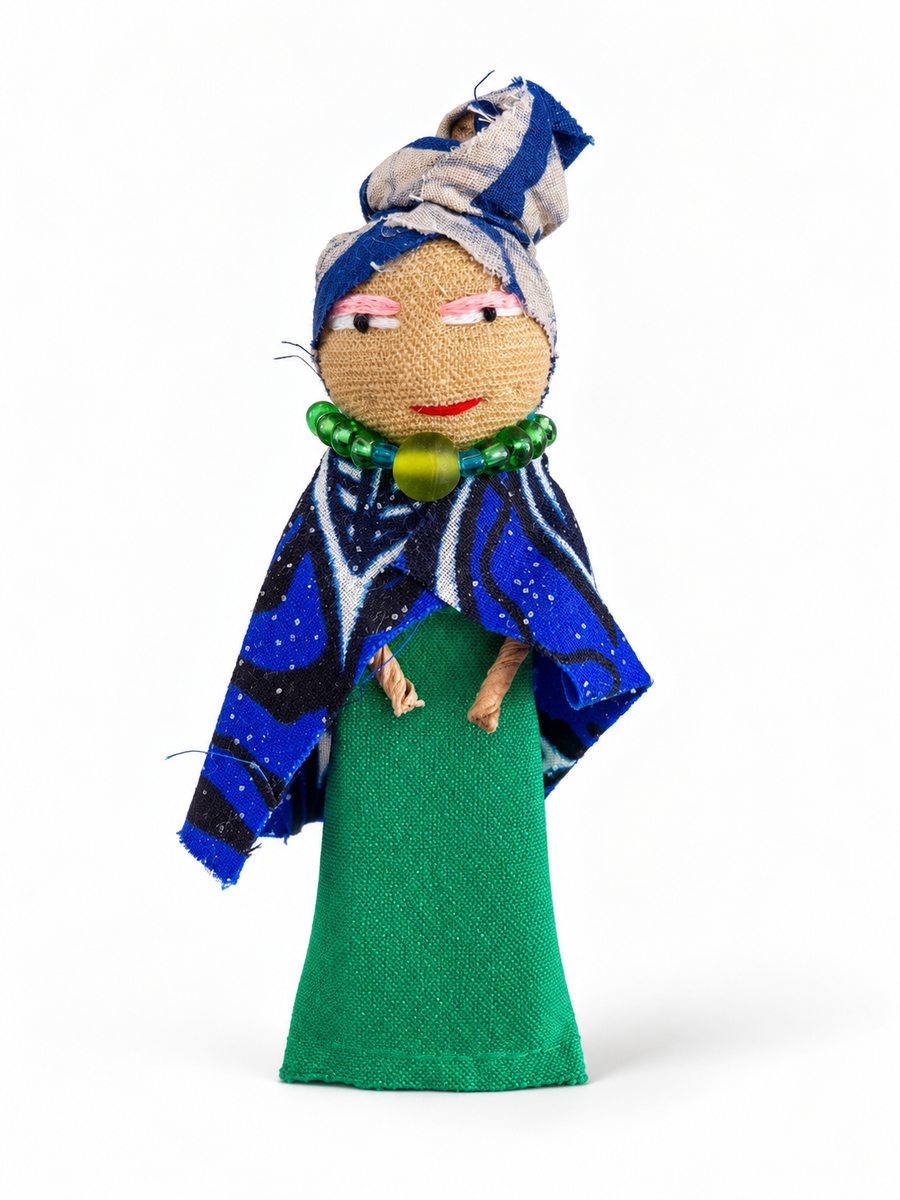 African Worry Doll - Magnet, example 7 of 8