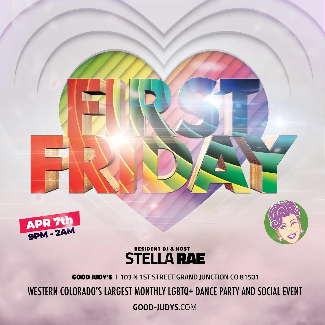 First Friday event artwork