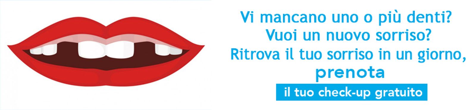 prenota il tuo CHECK-UP GRATUITO