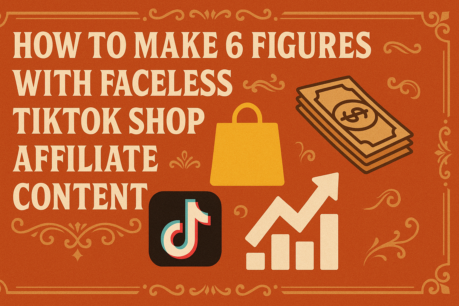 How to Make 6 Figures with Faceless AI TikTok Shop Affiliate Content