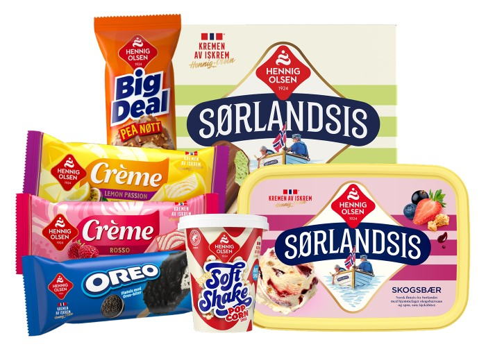 Et utvalg is fra Henning Olsen