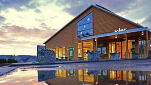 Inngangspartiet til Joker Strandvik