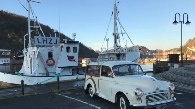 Matlevering til skip som ankommer Egersund havn