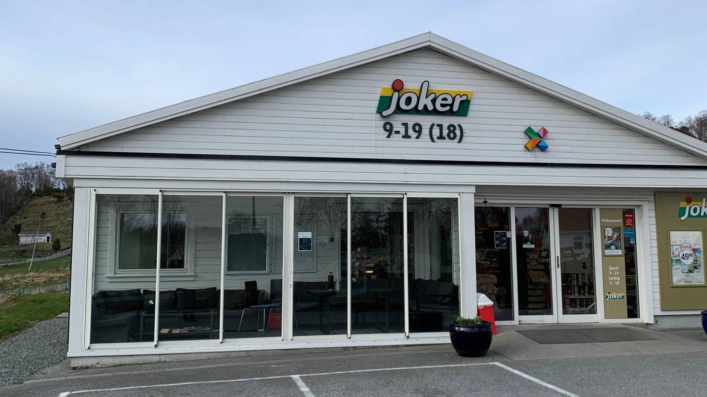 Inngangspartiet til Joker Fogn