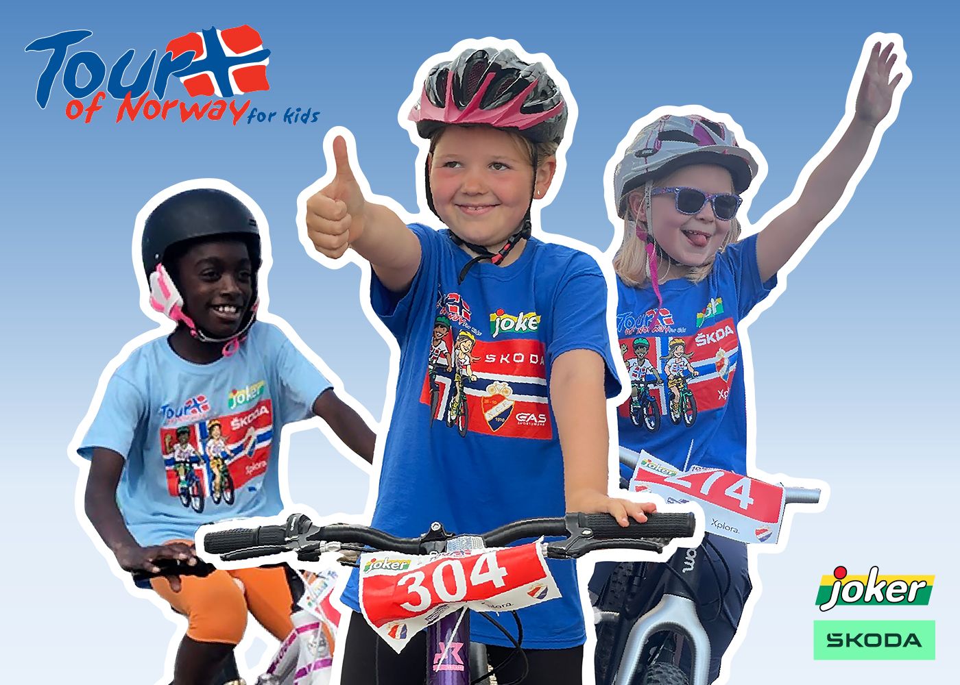 Bilde fra Tour of Norway for kids