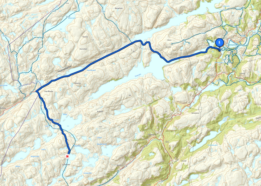 Turkart: Fra Joker Sinnes til Tomannsbu