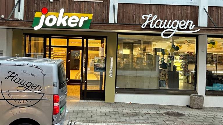 Inngangspartiet til Joker H Kopervik