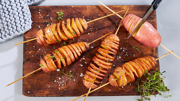 Annapoteter på en fjøl