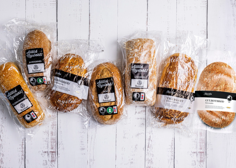 Et utvalg brød fra Bakerhuset