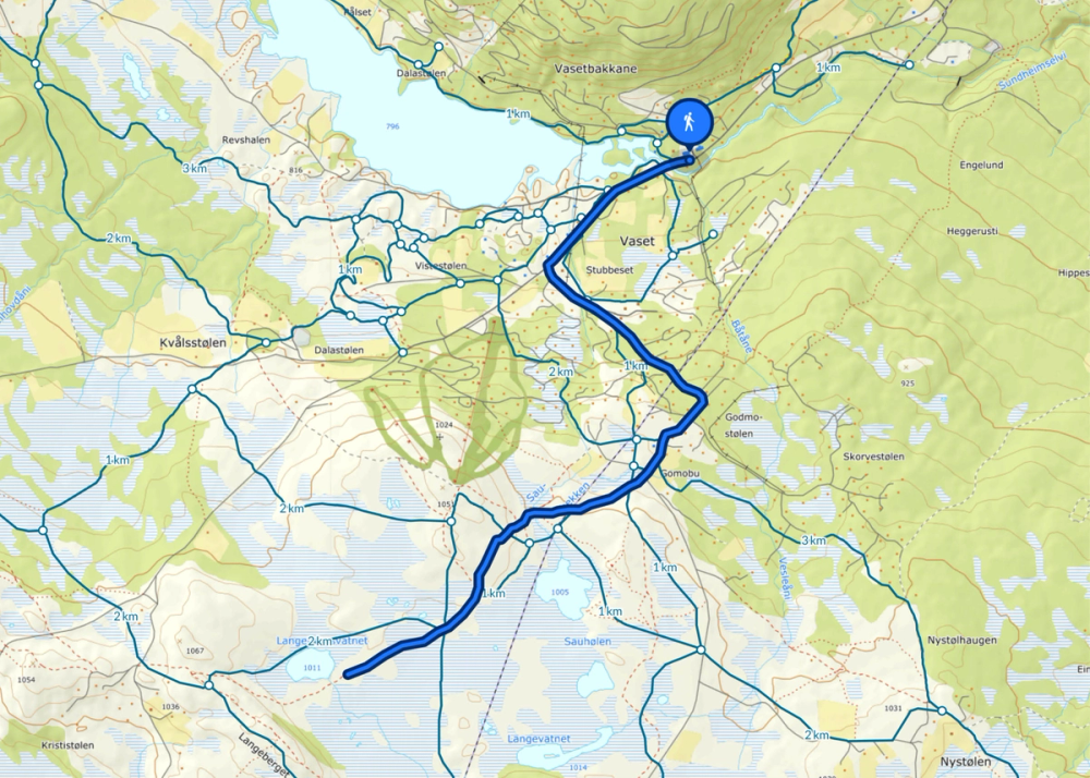 Turkart - Fra Joker Vaset til Valdres Natur- og kulturpark