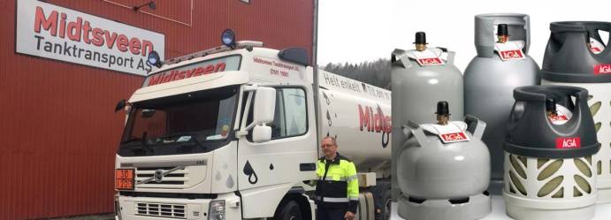 Parafin levert av Midtsveen tank-transport