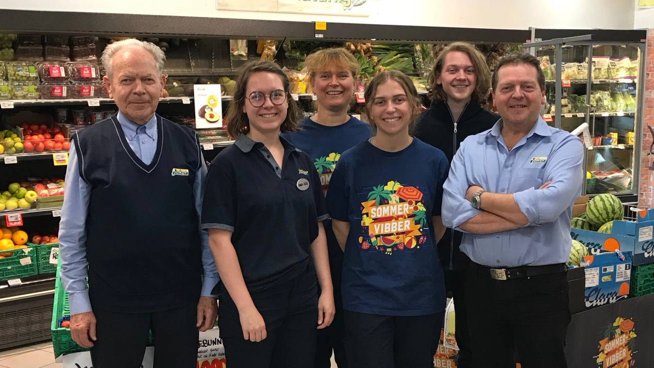 Ansatte ved Joker Egersund