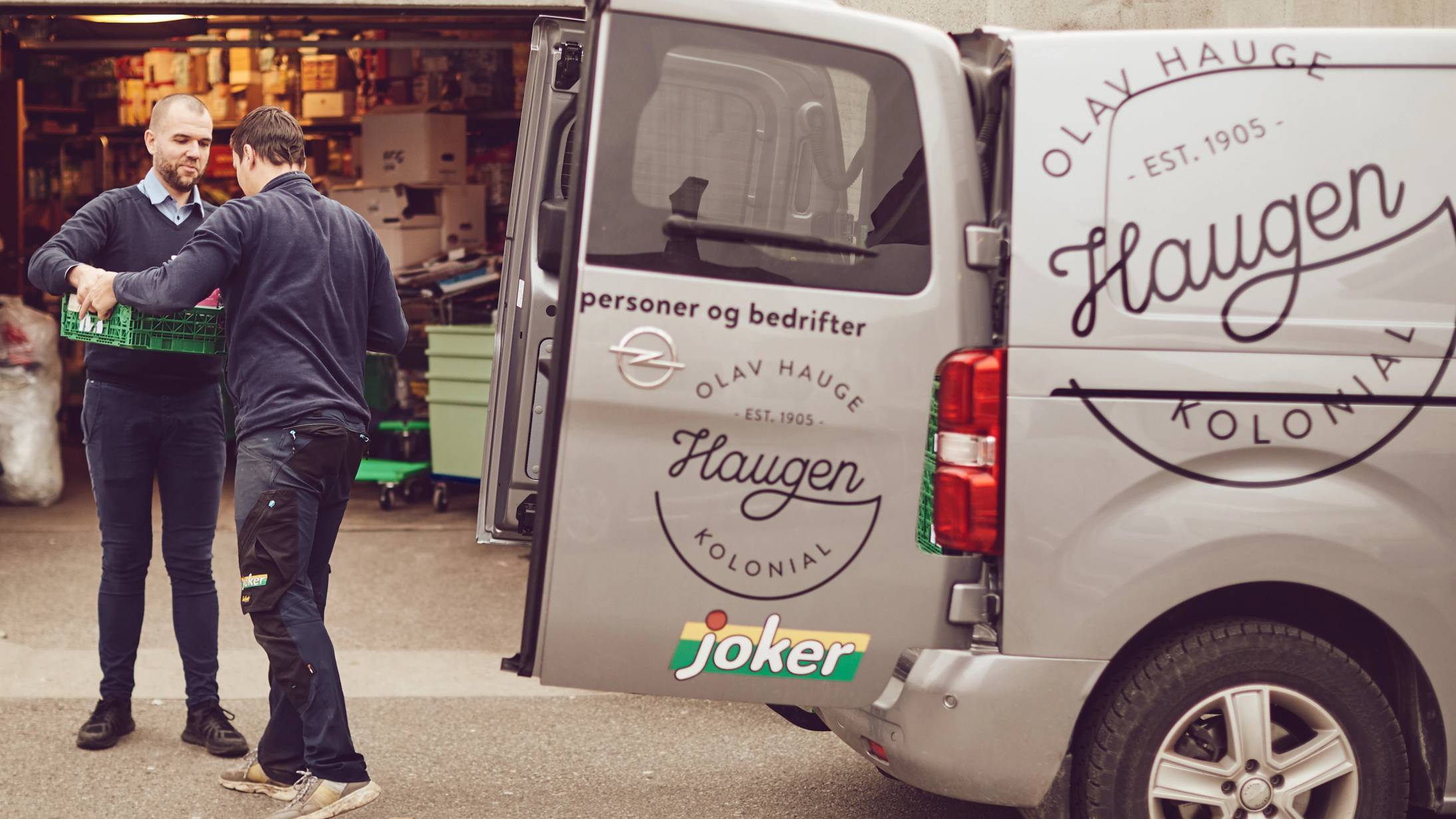 Bilde av hjemlevering med Joker Haugen