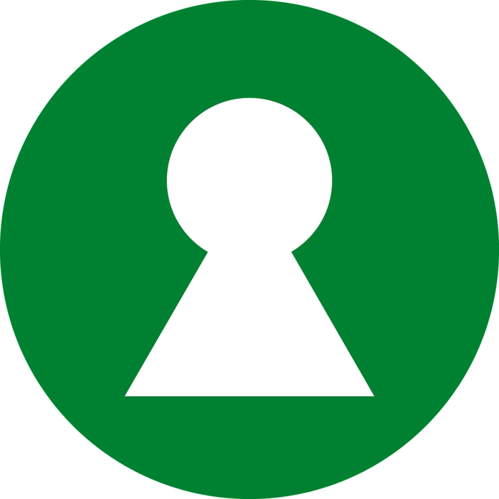 Nøkkelhullsmerket logo