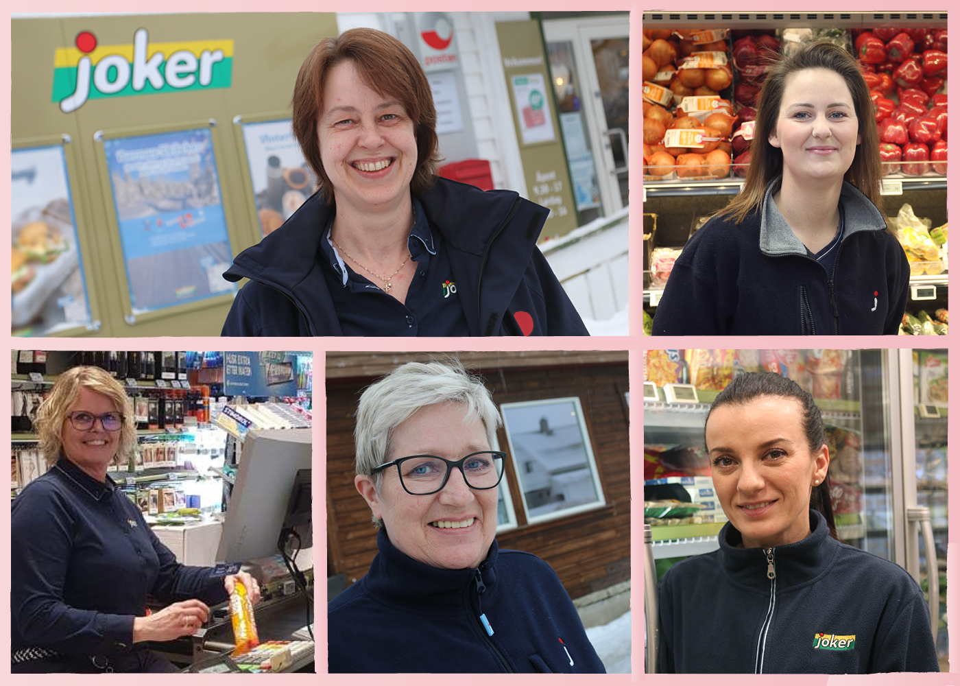Noen av våre kvinnelige kjøpmenn