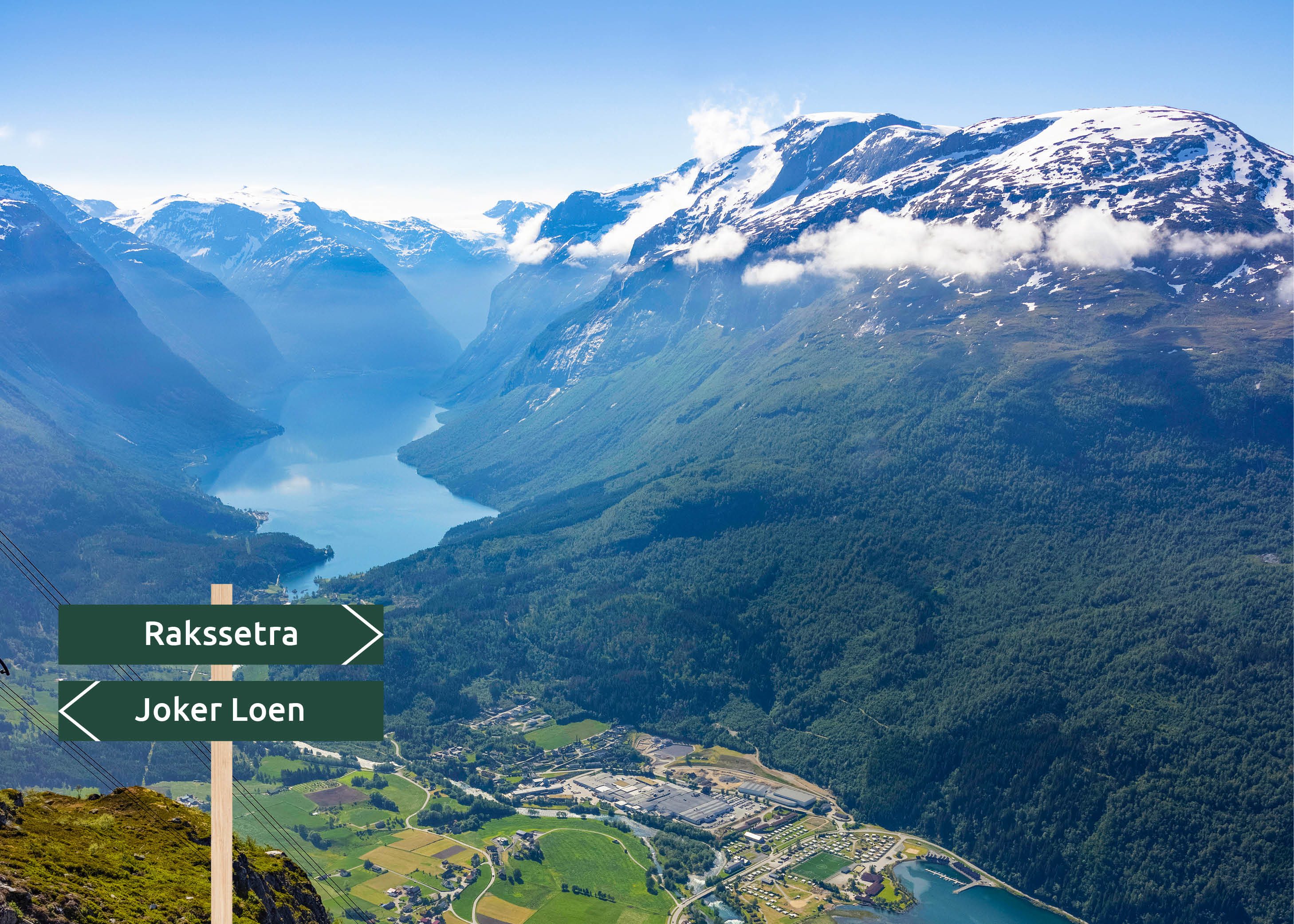 Utsikt fra Fra Rakssetra