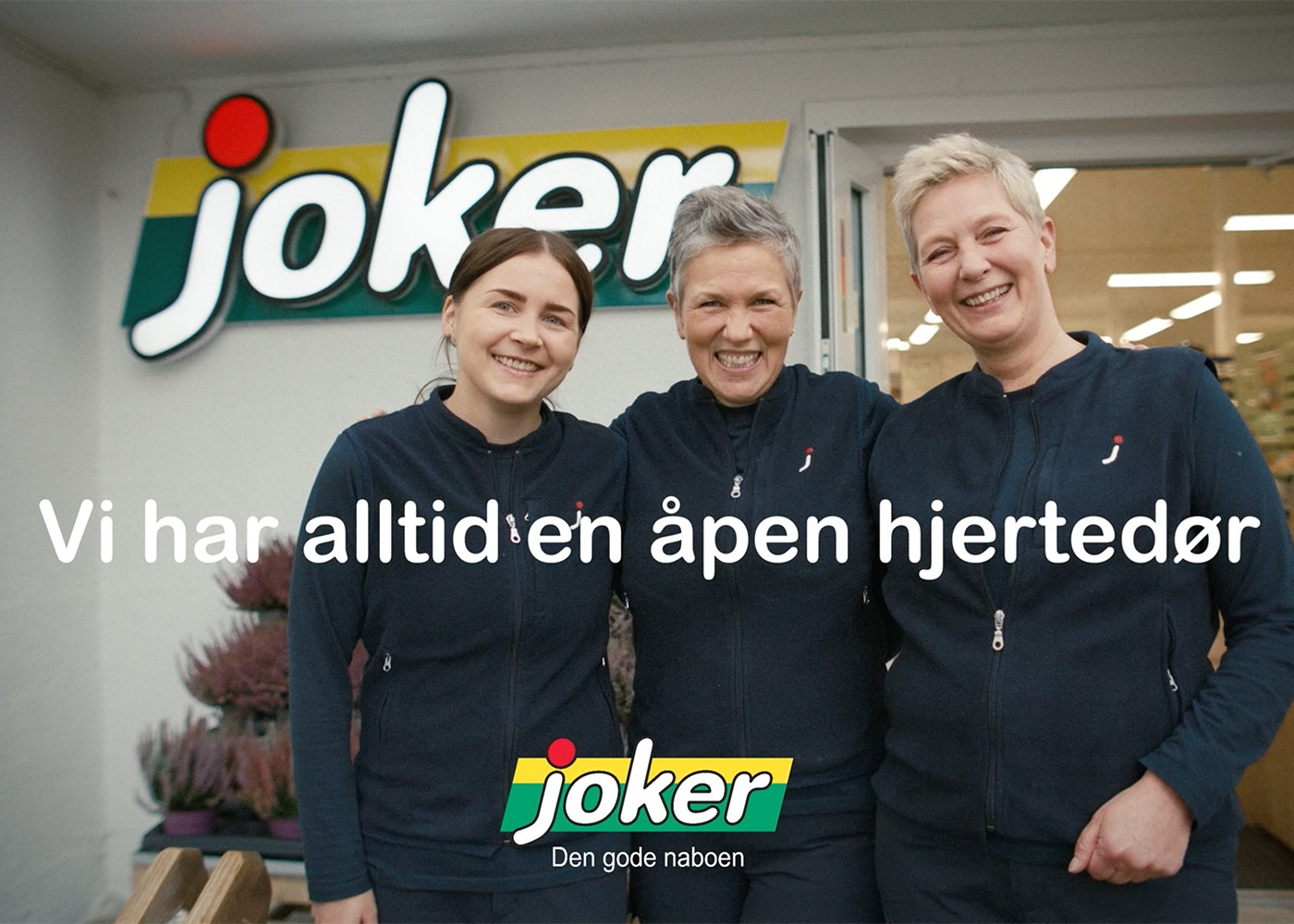 Jolly Reklamer Hjertevarm Joker-reklame | Joker