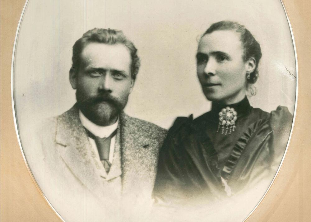 Sjur Larsen og hans kone