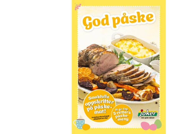 Forsiden av inspirasjonsheftet "God påske"