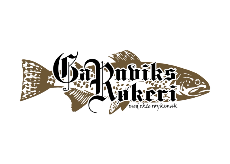 Logoen til Garnviks Røkeri