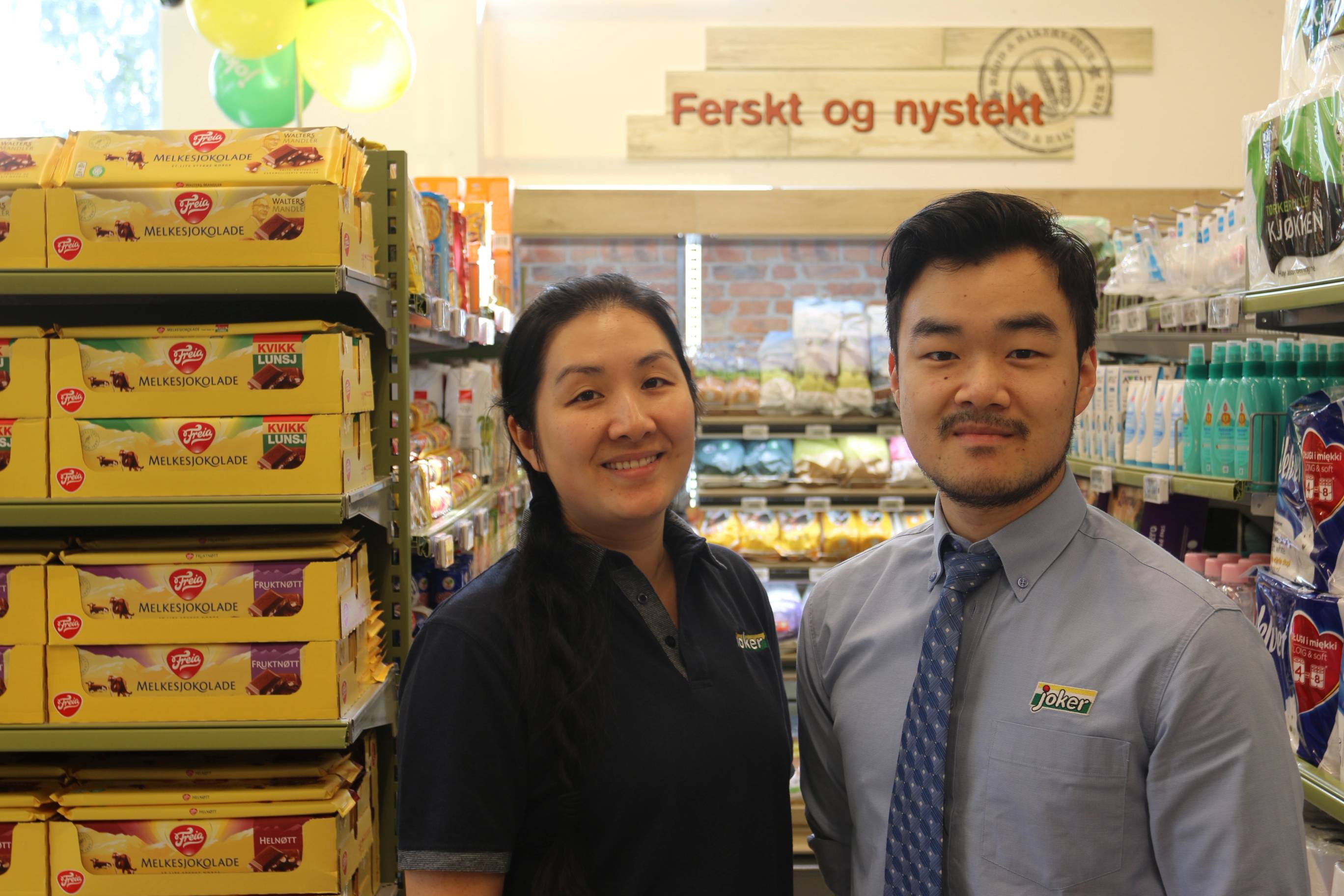 Bilder av ansatte ved Joker Frysja