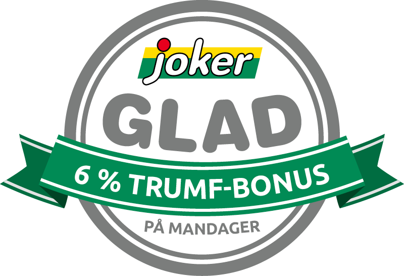 Joker GLAD-medlemsmerke