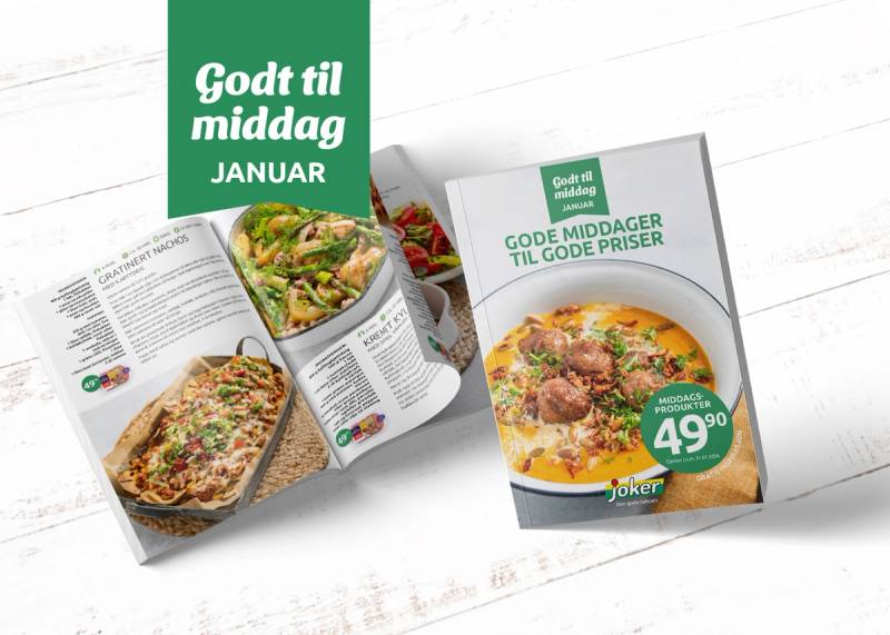 Godt til middag oppskriftshefte – januar